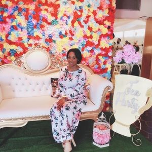 Boutique Floral Print maxi